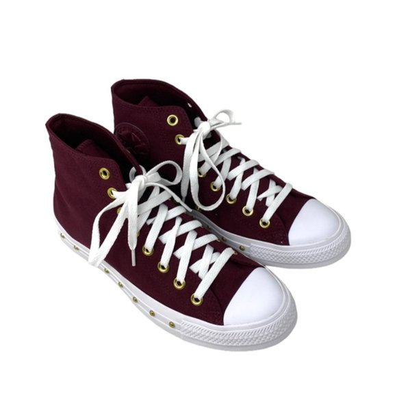 Converse Chuck Taylor High Top Bordeaux Shoes Casual Women Size Sneakers A07906F - Picture 4 of 10